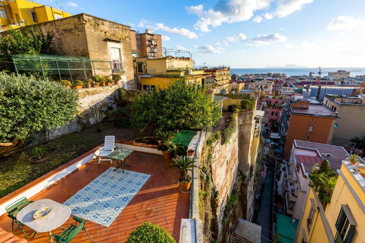 Paola - Hidden Panoramic Garden And Terraces By Napoliapartments Appartement *